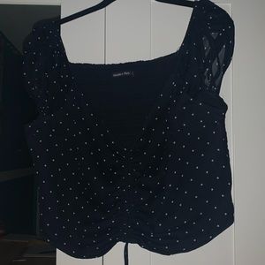 Abercrombie & Fitch crop blouse